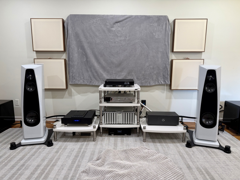 My new system with Rockport and Burmester